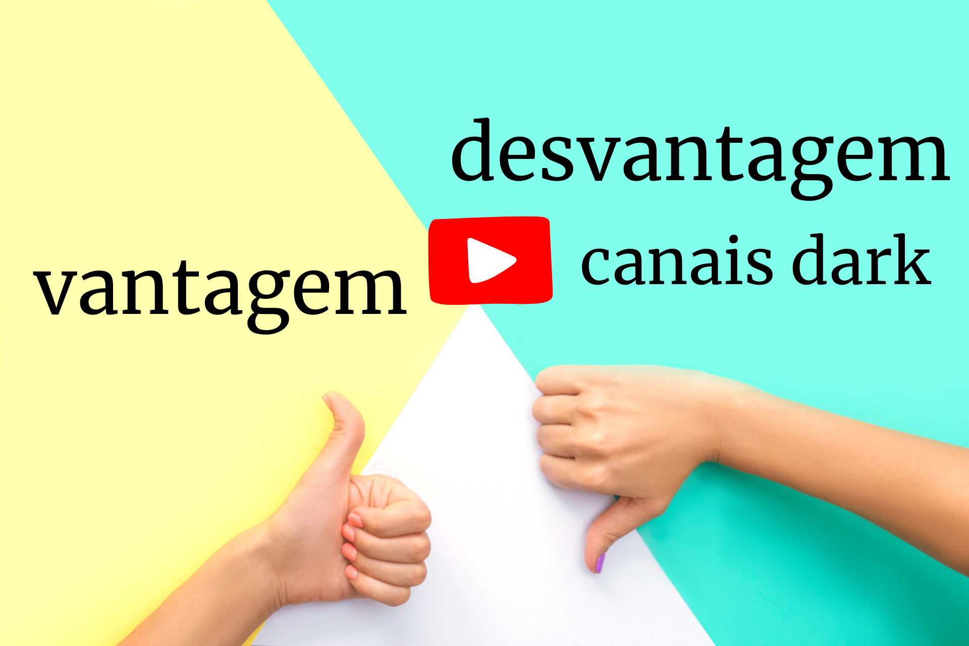 Vantagens e Desvantagens de Canais Dark